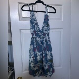 Islandhaze Blue Floral Dress